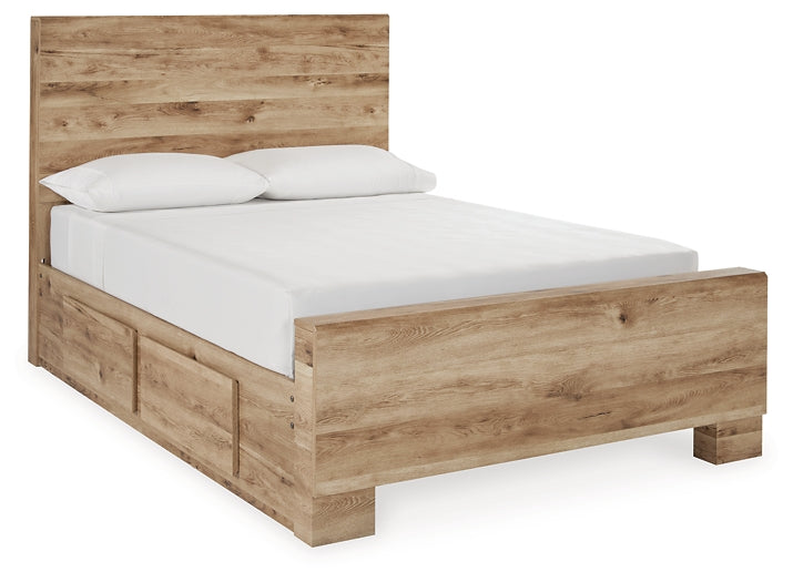 Hyanna Panel Bed With 1 Side Storage