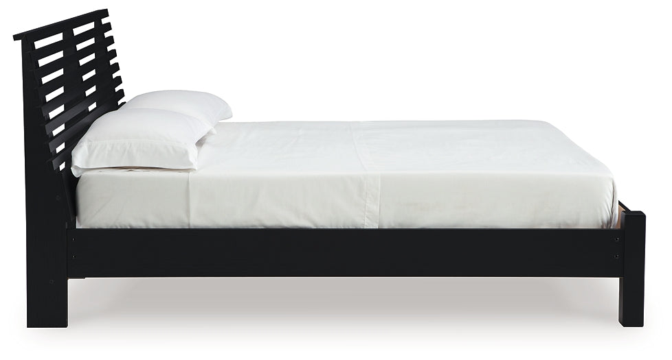 Danziar Slat Panel Bed