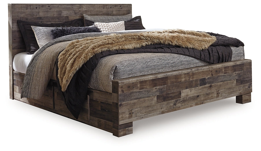 Derekson Panel Bed With 2 Side Storage