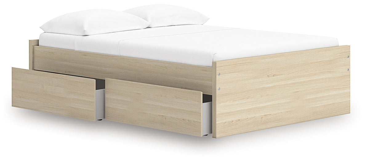 Onita Full Platform Bed with 2 Side Storage