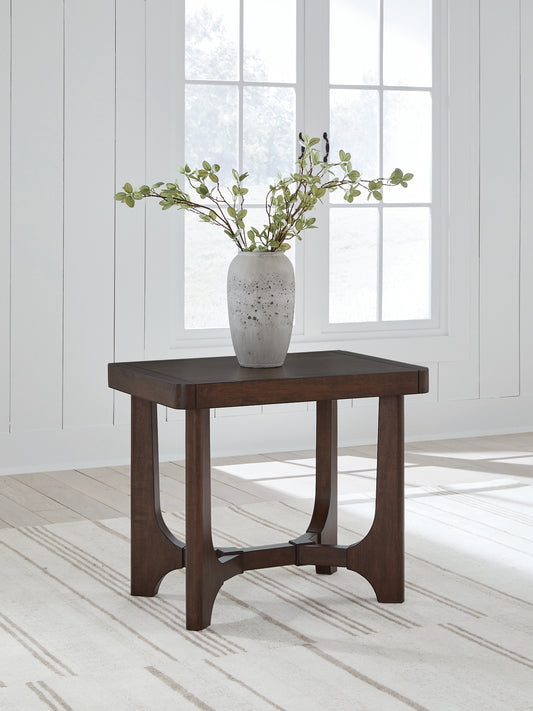 Korestone Rectangular End Table
