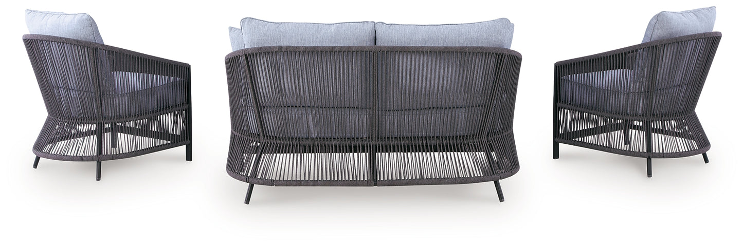 Bridges Beach Love/Chairs/Table Set (4/CN)