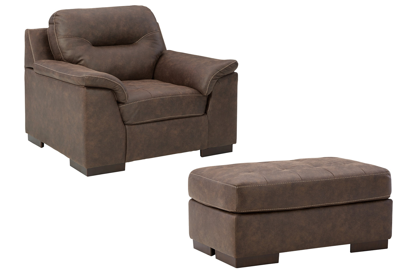Maderla Chair and Ottoman