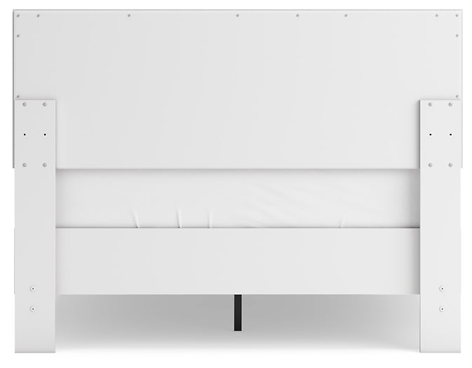 Hallityn Panel Platform Bed