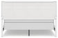 Binterglen California King Panel Bed with Mirrored Dresser and Chest