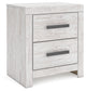 Cayboni King Panel Bed with Mirrored Dresser, Chest and Nightstand