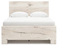 Lawroy Queen Panel Bed with Mirrored Dresser, Chest and Nightstand