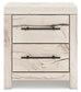 Lawroy Queen Panel Storage Bed with Mirrored Dresser, Chest and Nightstand