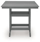 Sanctuary Beach Square Counter TBL w/UMB OPT