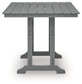 Sanctuary Beach Square Counter TBL w/UMB OPT