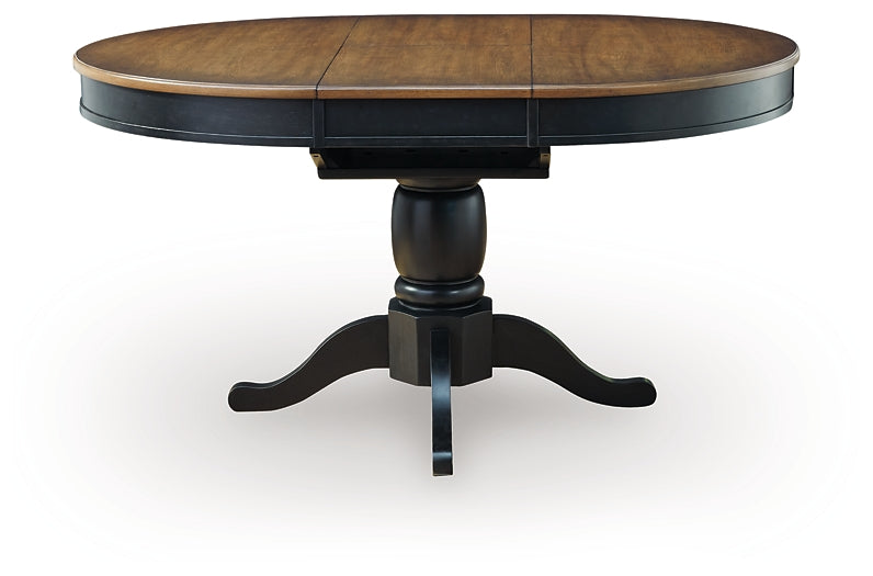 Clorazi Oval DRM Butterfly EXT Table
