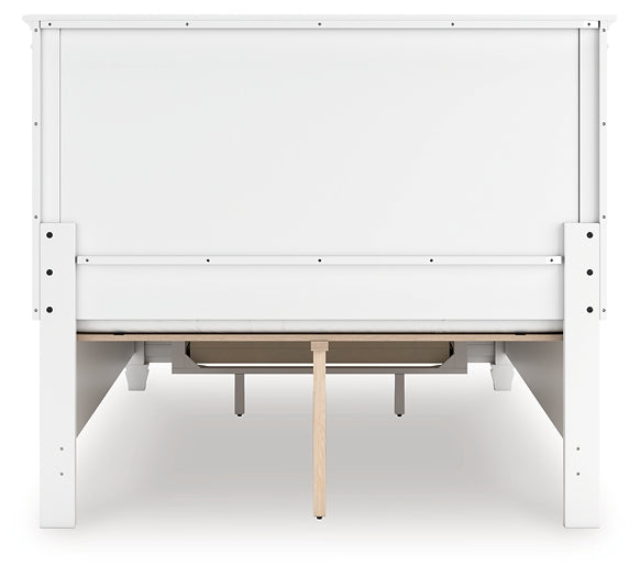 Fortman Full Panel Storage Bed, Dresser and Mirror