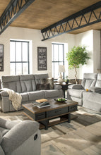 Load image into Gallery viewer, Mitchiner REC Sofa w/Drop Down Table
