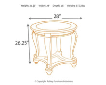 Load image into Gallery viewer, Norcastle Round End Table
