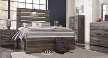 Load image into Gallery viewer, Drystan Queen Panel Bed with 4 Storage Drawers
