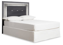 Load image into Gallery viewer, Lodanna King/California King Upholstered Panel Headboard with Mirrored Dresser, Chest and Nightstand
