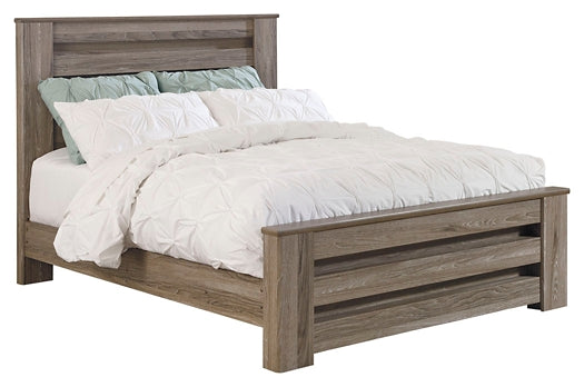 Zelen Queen Panel Bed with Dresser