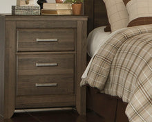 Load image into Gallery viewer, Juararo Queen Poster Bed with Mirrored Dresser, Chest and 2 Nightstands
