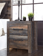 Load image into Gallery viewer, Drystan King/California King Bookcase Headboard with Mirrored Dresser and 2 Nightstands
