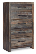 Load image into Gallery viewer, Drystan King Panel Bed with 4 Storage Drawers with Mirrored Dresser, Chest and Nightstand
