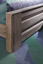 Load image into Gallery viewer, Zelen Queen Panel Bed with Mirrored Dresser and 2 Nightstands

