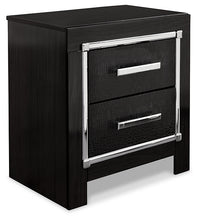 Load image into Gallery viewer, Kaydell Queen Panel Bed with Storage with Mirrored Dresser, Chest and Nightstand
