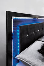 Load image into Gallery viewer, Kaydell Queen Panel Bed with Storage with Mirrored Dresser, Chest and Nightstand

