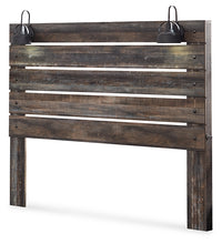 Load image into Gallery viewer, Drystan King Panel Headboard with Mirrored Dresser, Chest and Nightstand
