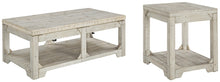 Load image into Gallery viewer, Fregine Coffee Table with 1 End Table
