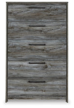 Load image into Gallery viewer, Baystorm Queen Panel Headboard with Mirrored Dresser and Chest
