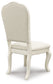 Arlendyne Dining Table and 8 Chairs with Storage